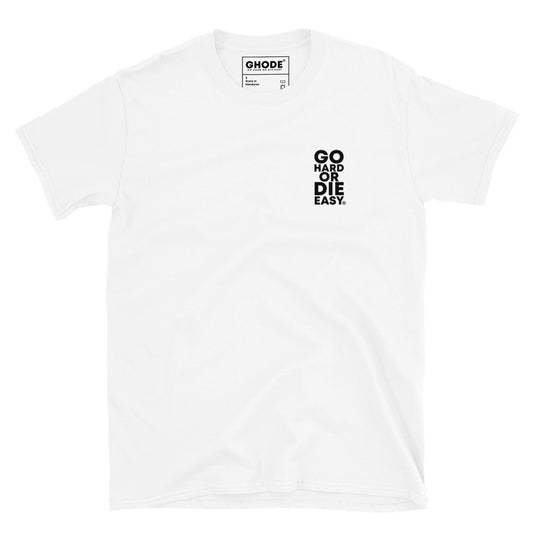 White GHODE Unisex T-Shirt